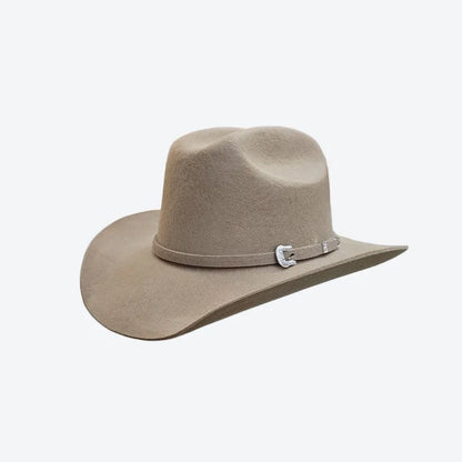 Chapeau Cowboy Laine – Bord Large Structuré