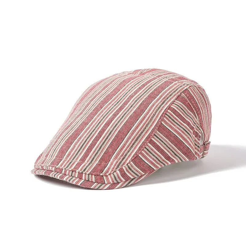Béret  Homme Rayé Coton - Casual Chic