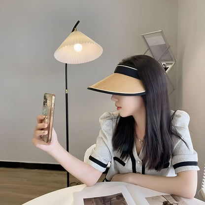 Chapeau de Paille Femme Pliable – Célina