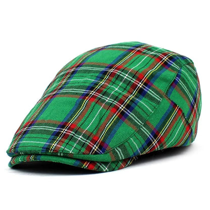 Béret Homme à Carreaux - BritishStyle