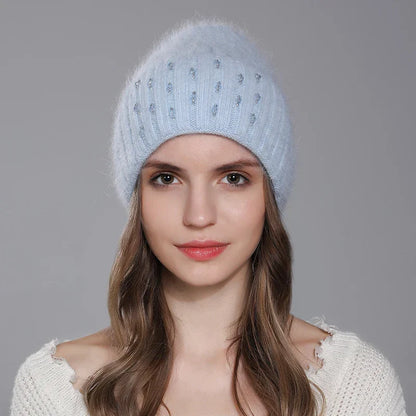 Bonnet Femme Douceur Perlée - Lunaria