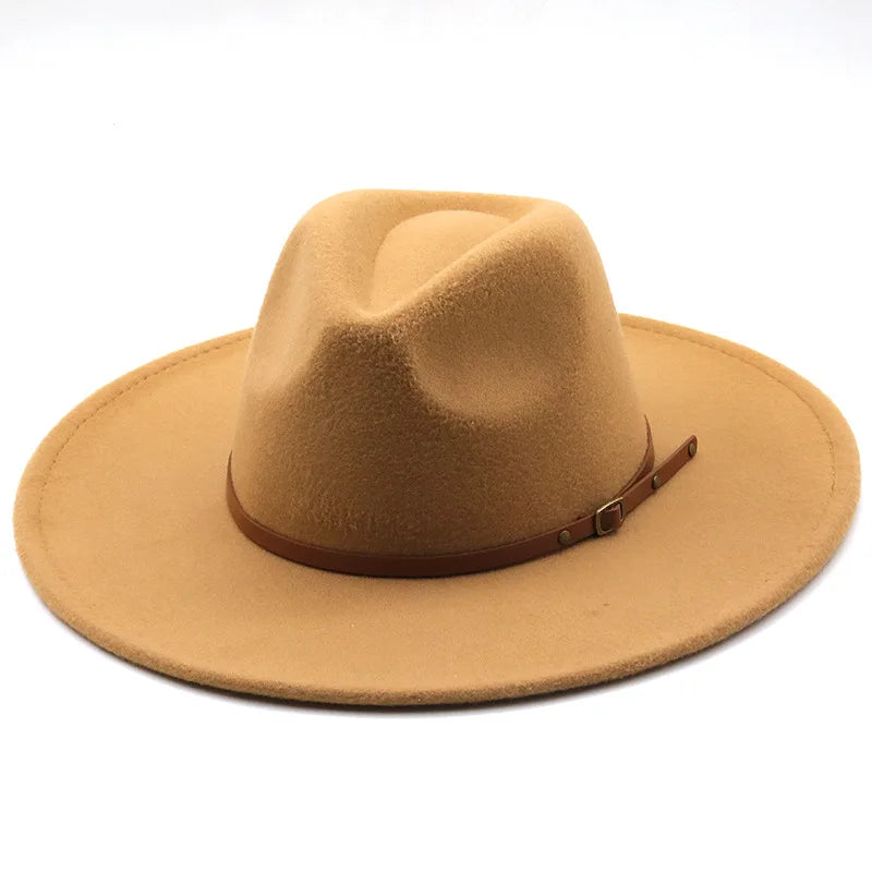 Chapeau Fedora Coton avec Bande Ajustable