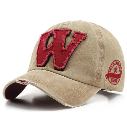 Casquette Baseball Unisexe Vintage Lettre W – Westside