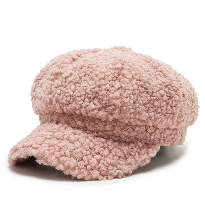Béret Casquette Gavroche Femme Polaire