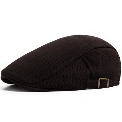 Béret Homme Tissu – Boucle Ajustable