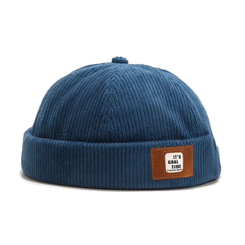 Bonnet Docker Velours Côtelé