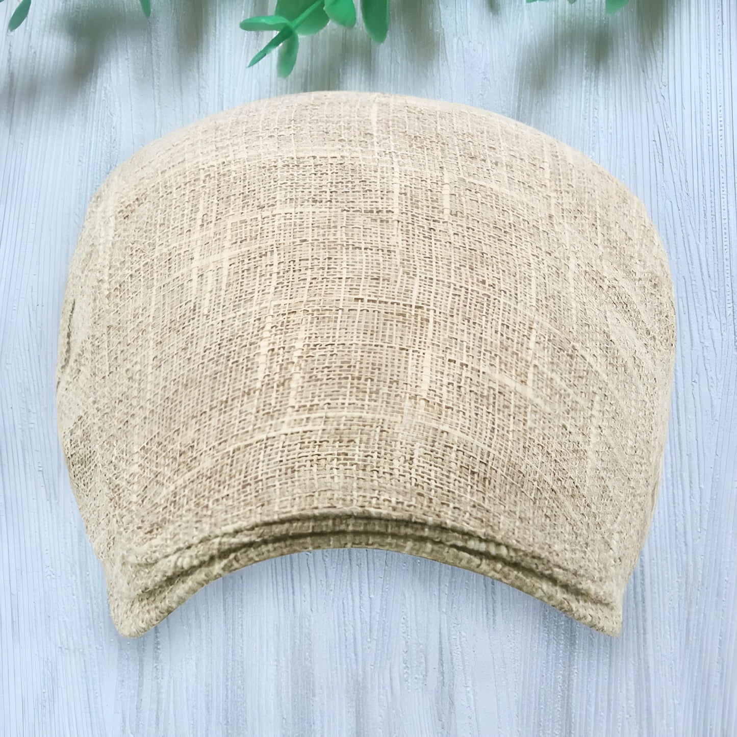 Béret Homme Vintage en Lin Léger - Glamberet