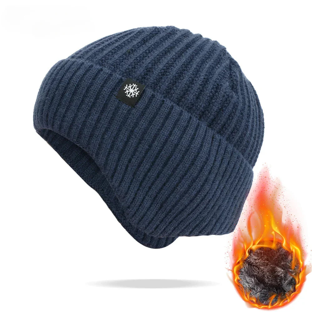 Bonnet Hiver Doublé en Polaire - FrostShield