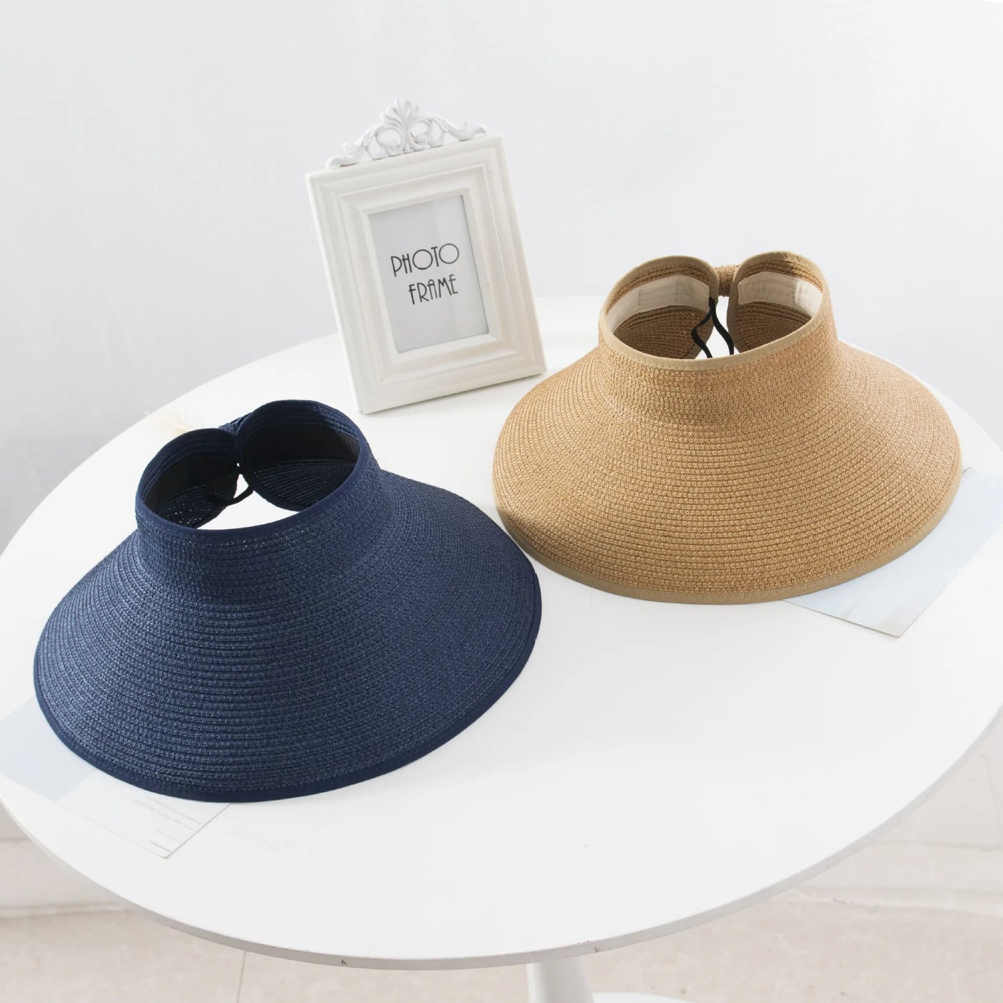 Chapeau de Paille à Bord Souple – Look Plage Décontracté