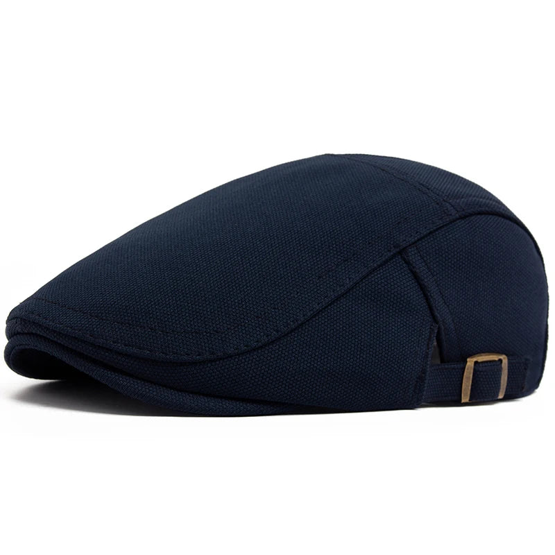 Béret Homme Tissu – Boucle Ajustable