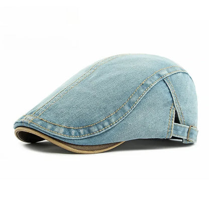 Béret Homme Denim Vintage - RetroChic