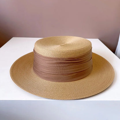 Chapeau de Paille Large Bord Femme - Sunnyfin