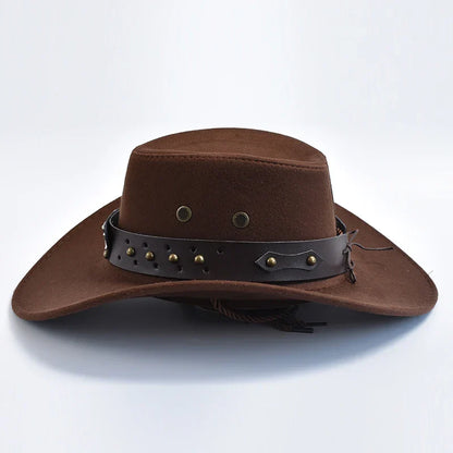 Chapeau Cowboy Style Western – Bandeau Clouté