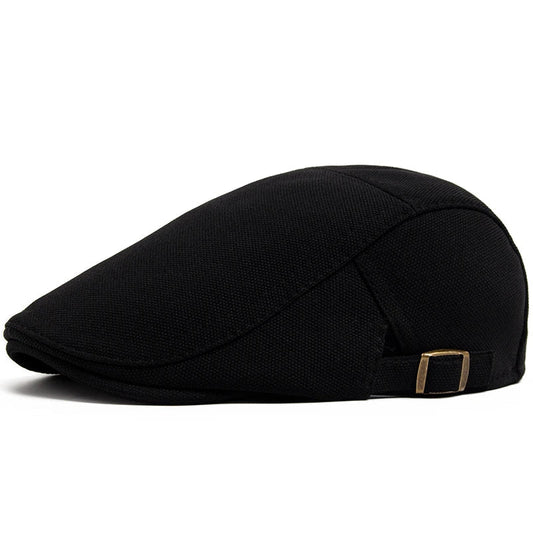Béret Homme Tissu – Boucle Ajustable