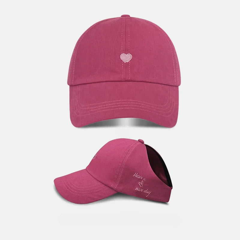 Casquette Coton Femme - Ponytail