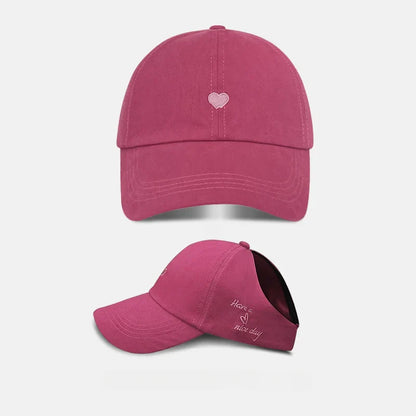 Casquette Coton Femme - Ponytail