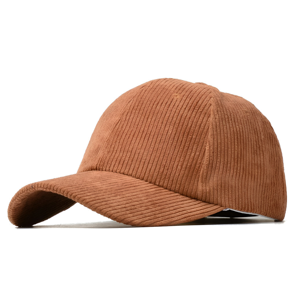 Casquette Unisexe Velours Côtelé