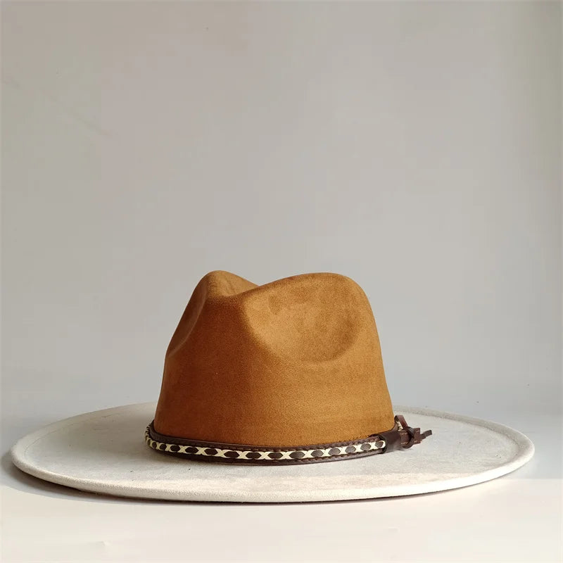 Chapeau Fedora Coton – Ruban Tressé