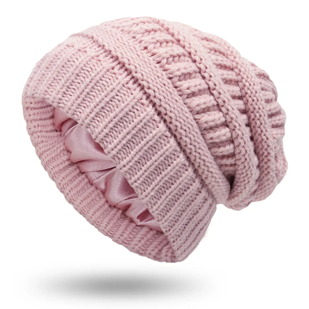 Bonnet Femme doublé en satin - Silkia