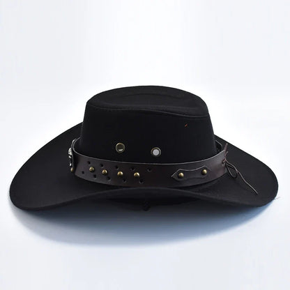 Chapeau Cowboy Style Western – Bandeau Clouté