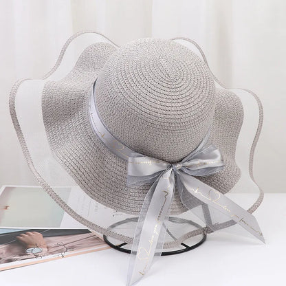 Chapeau de Paille Femme à Ruban - Poppy