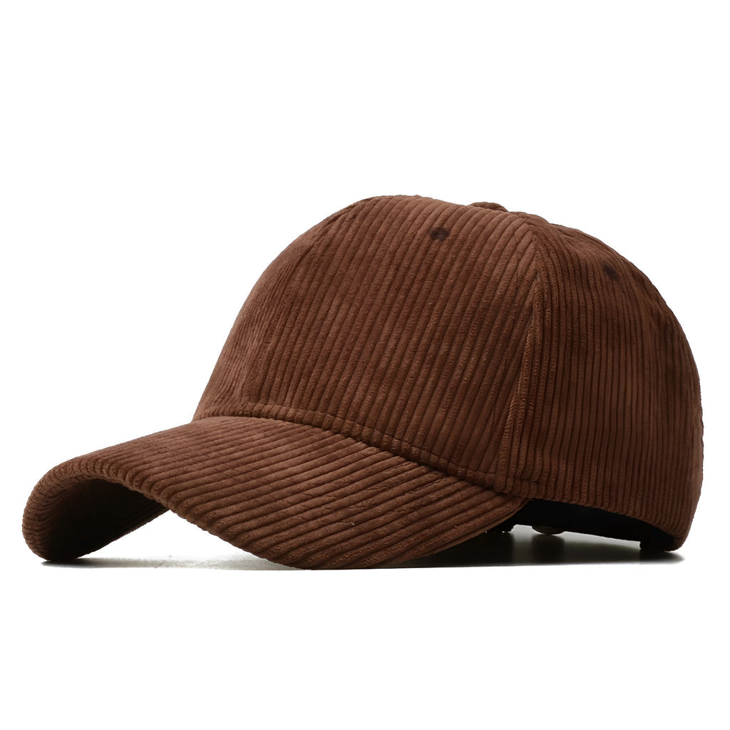 Casquette Unisexe Velours Côtelé