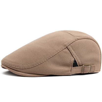 Béret Homme Tissu – Boucle Ajustable