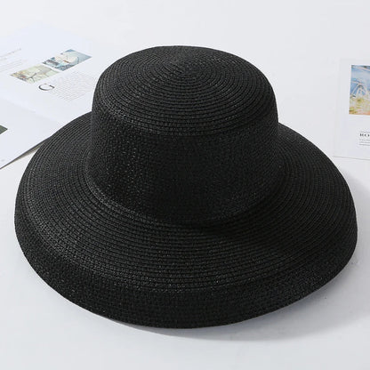 Chapeau de Paille à Large Bord – Forme Structurée Élancée