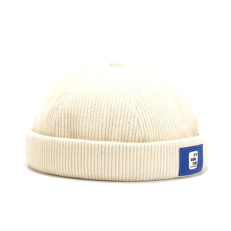 Bonnet Docker Velours Côtelé
