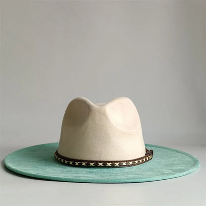 Chapeau Fedora Coton – Ruban Tressé