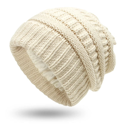 Bonnet Femme doublé en satin - Silkia