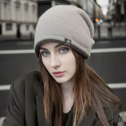Bonnet Femme long en laine - Frosty