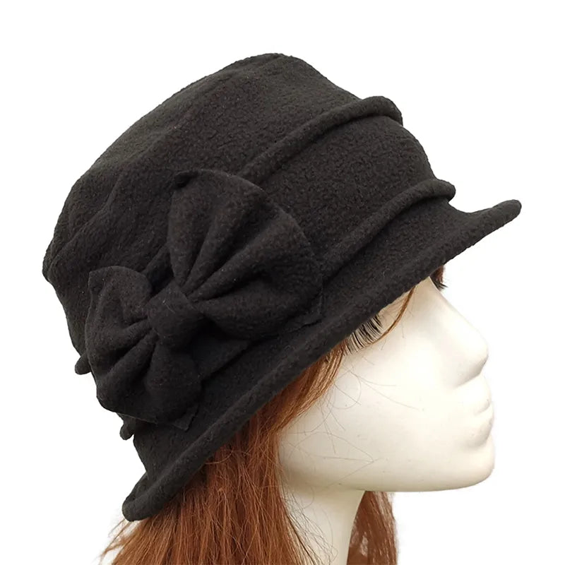 Chapeau Melon Cloche Femme Hiver