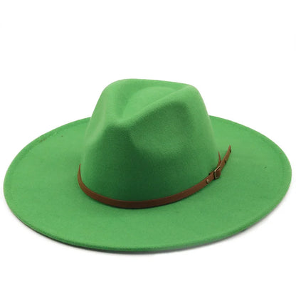 Chapeau Fedora Coton avec Bande Ajustable