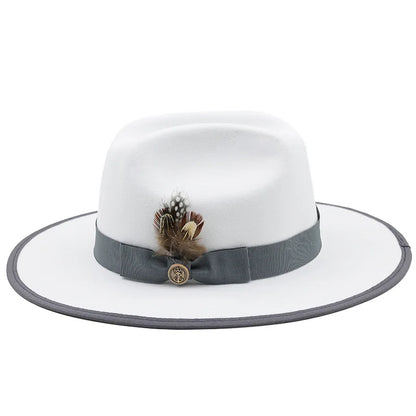 Chapeau Fedora Laine - Feathergance