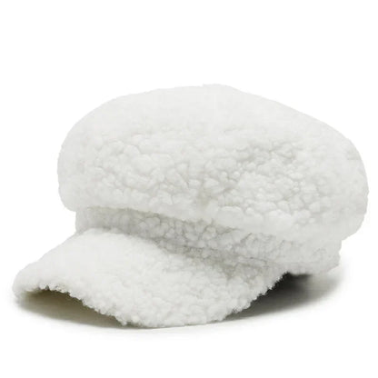 Béret Casquette Gavroche Femme Polaire