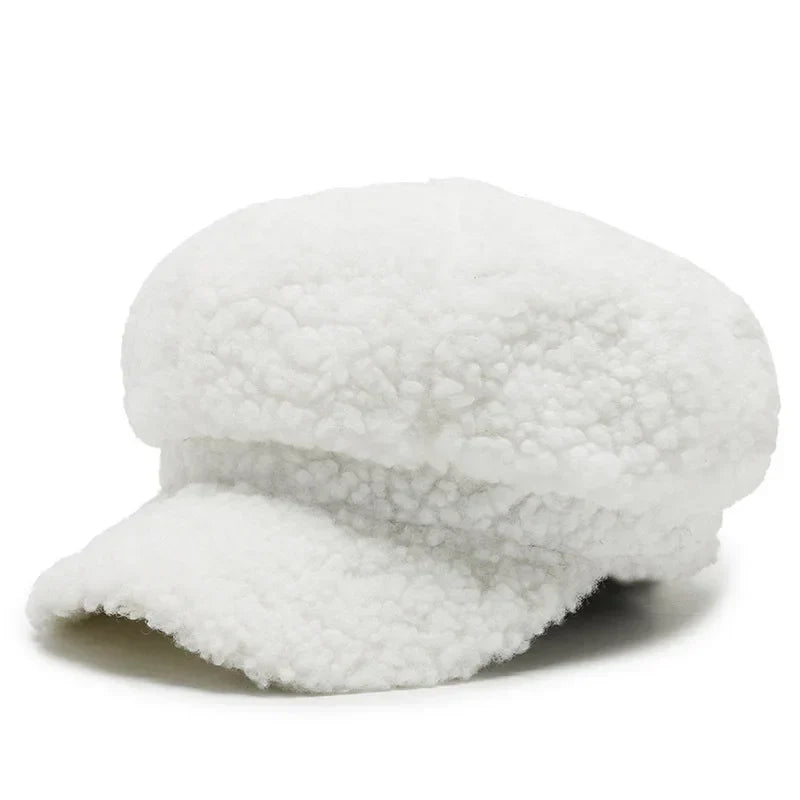 Béret Casquette Gavroche Femme Polaire
