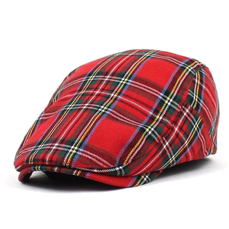 Béret Homme à Carreaux - BritishStyle