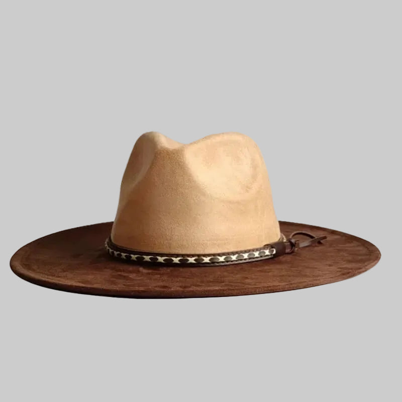 Chapeau Fedora Coton – Ruban Tressé