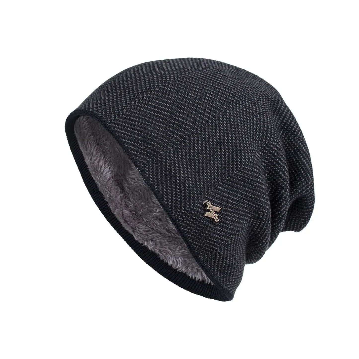 Bonnet Long Doublé en Polaire - FrostLuxe