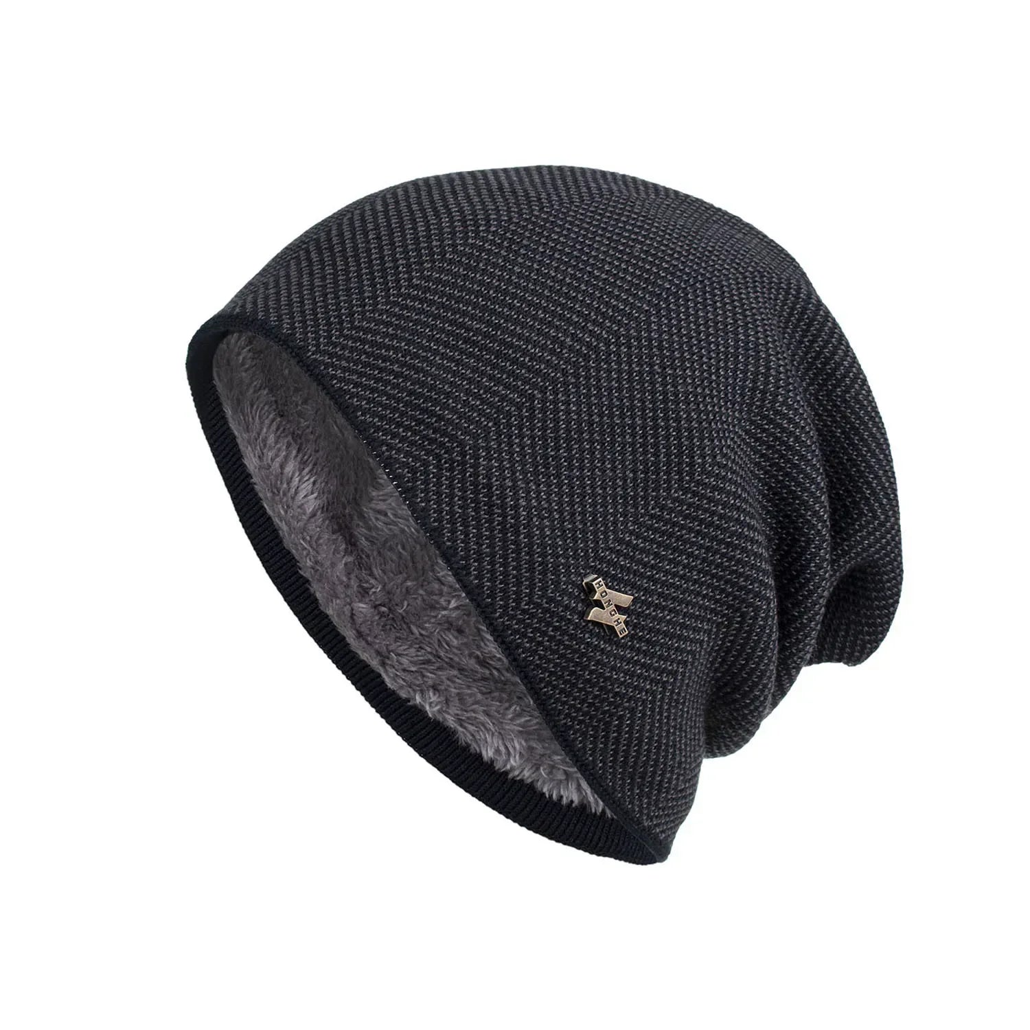 Bonnet Long Doublé en Polaire - FrostLuxe
