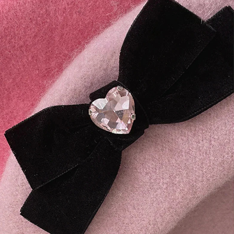 Béret Rose Femme en Coton