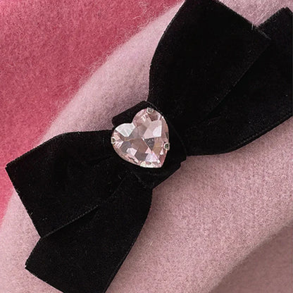 Béret Rose Femme en Coton