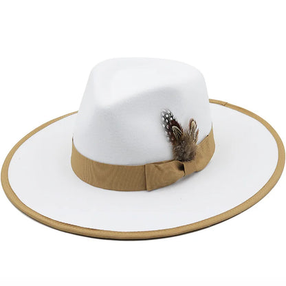 Chapeau Fedora Laine - Feathergance