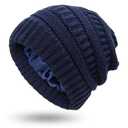 Bonnet Femme doublé en satin - Silkia