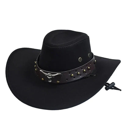 Chapeau Cowboy Style Western – Bandeau Clouté