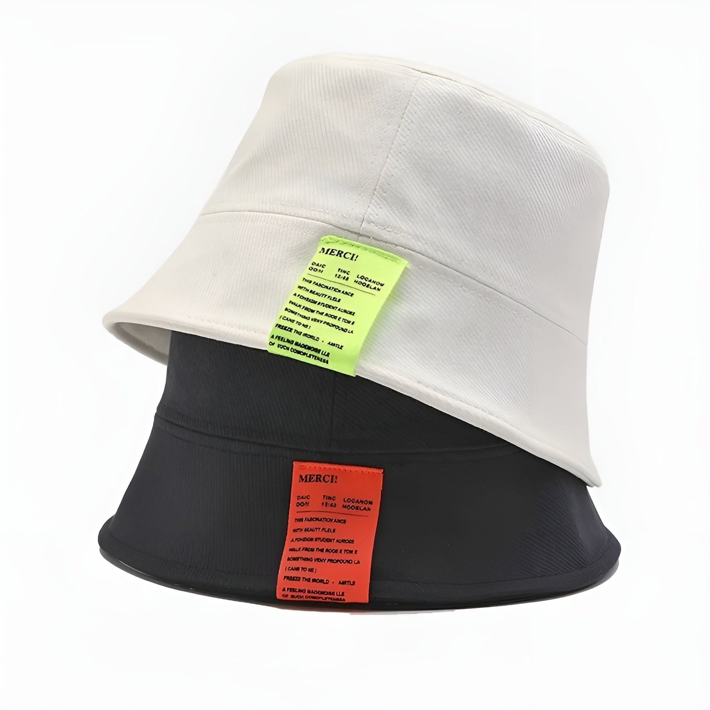 Bob Uni Streetwear – Minimalisme Avec Détail Contrasté