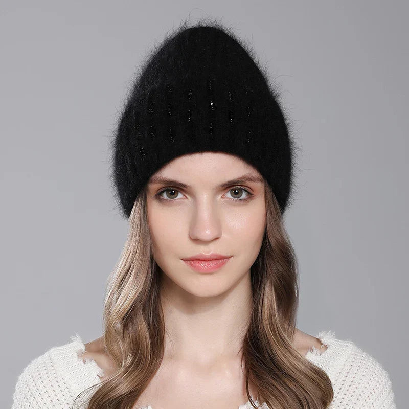 Bonnet Femme Douceur Perlée - Lunaria