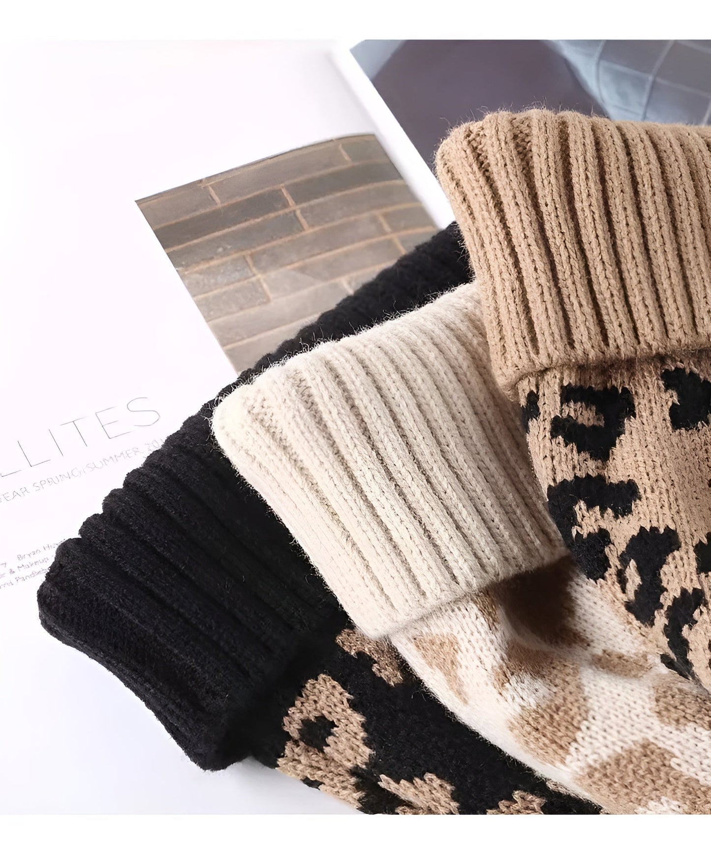 Bonnet Femme Léopard avec Pompon Douillet – Cheelyah