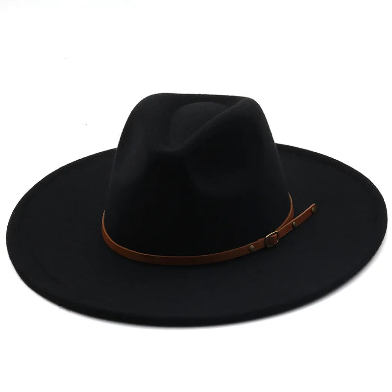 Chapeau Fedora Coton avec Bande Ajustable